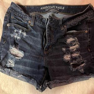 American Eagle super stretch jean shorts